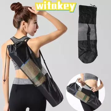 Túi Thảm Tập Yoga WITAKEY, Kéo Dài Cơ Bụng Túi Thảm Tập Yoga Thoáng Khí, Túi Đeo Vai Tổ Chức Lưới Dây Đeo Có Thể Điều Chỉnh Túi Thể Thao Yoga Cho Pilates Tập Yoga Thảm Tập Yoga