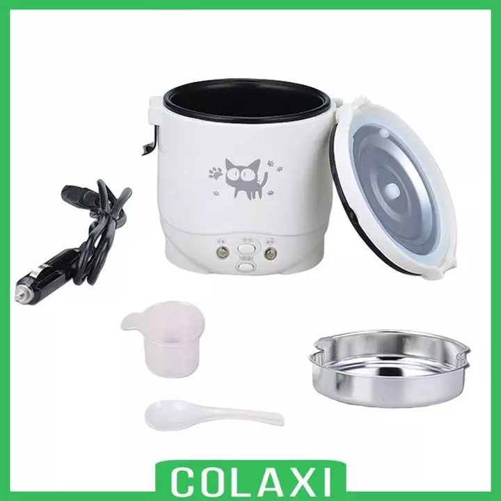 Nồi Cơm Điện Mini Nồi Cơm Điện Di Động Nồi Cơm Trưa Hộp Nồi Nồi Chống Dính Lót Kim Loại Xây Dựng Xe Điện Chỉ Thích Hợp Cho Học Sinh