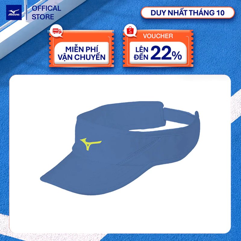 Mũ/Nón Lưỡi Trai Nửa Đầu Thể Thao UNISEX DRYLITE VISOR - Xanh lam đậm J2GW0030Z28 — ảnh 1