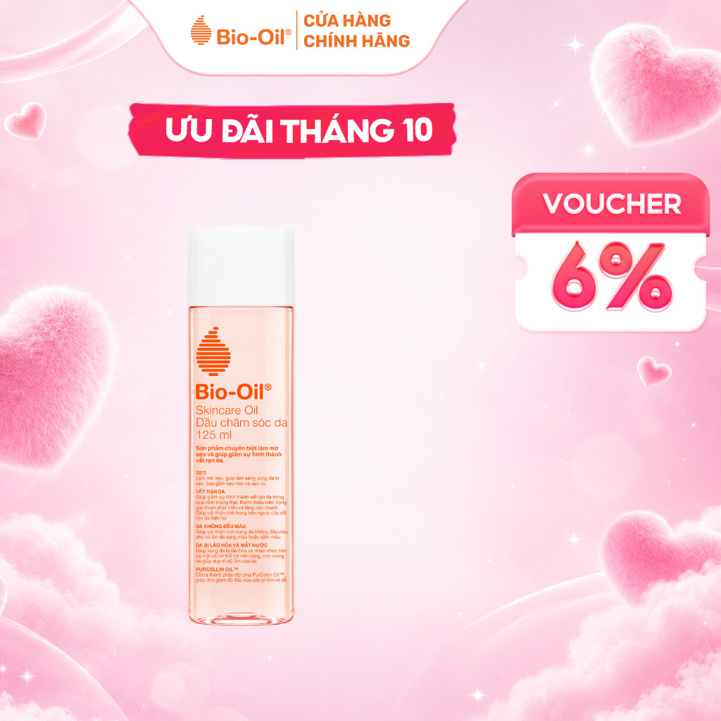 Dầu dưỡng da giúp cải thiện khô sạm và đều màu da, hỗ trợ cải thiện vết rạn da - BIO-OIL Skincare Oil (chai 125ml)