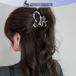 Onetimingfine Kim Loại Không Đều Rỗng Ra Vuốt Tóc Kẹp Kẹp Tóc Nữ Bé Gái Mũ Đội Đầu Phụ Kiện Tóc Quà Tặng VN