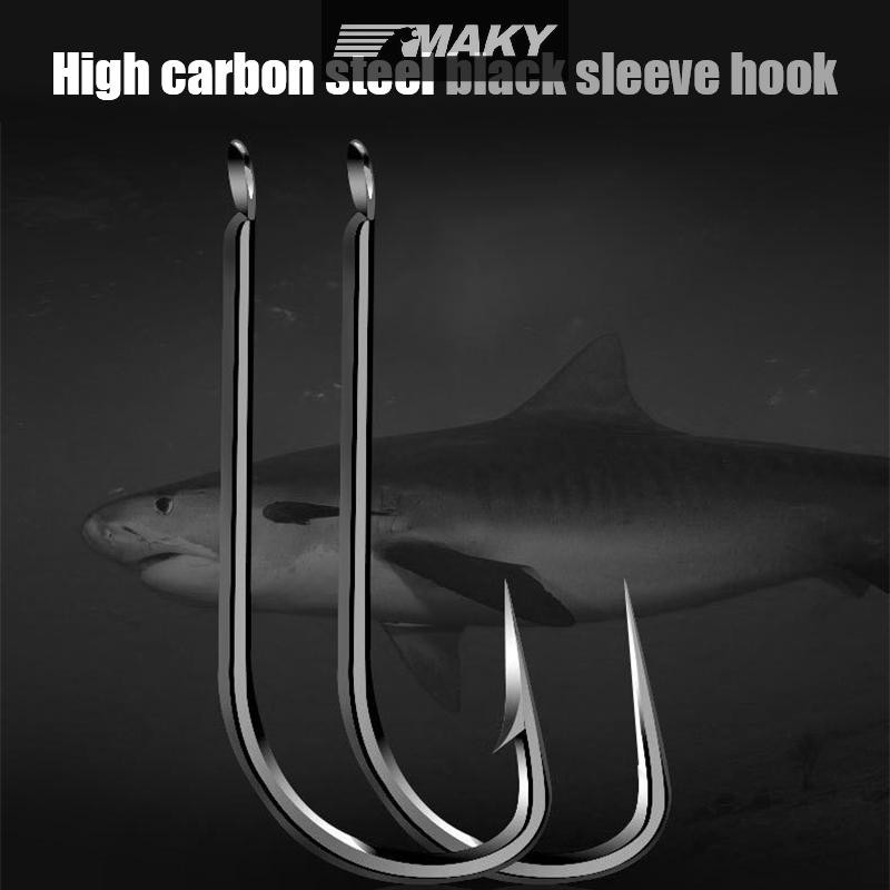 Newwellknownepic Mới 50 Đôi / Túi Móc Câu Cá Thép Carbon Cao Lzu Sắc Nét Crucian Cá Chép Móc Số Lượng Lớn Thiết Bị Câu Cá Ngoài Trời VN