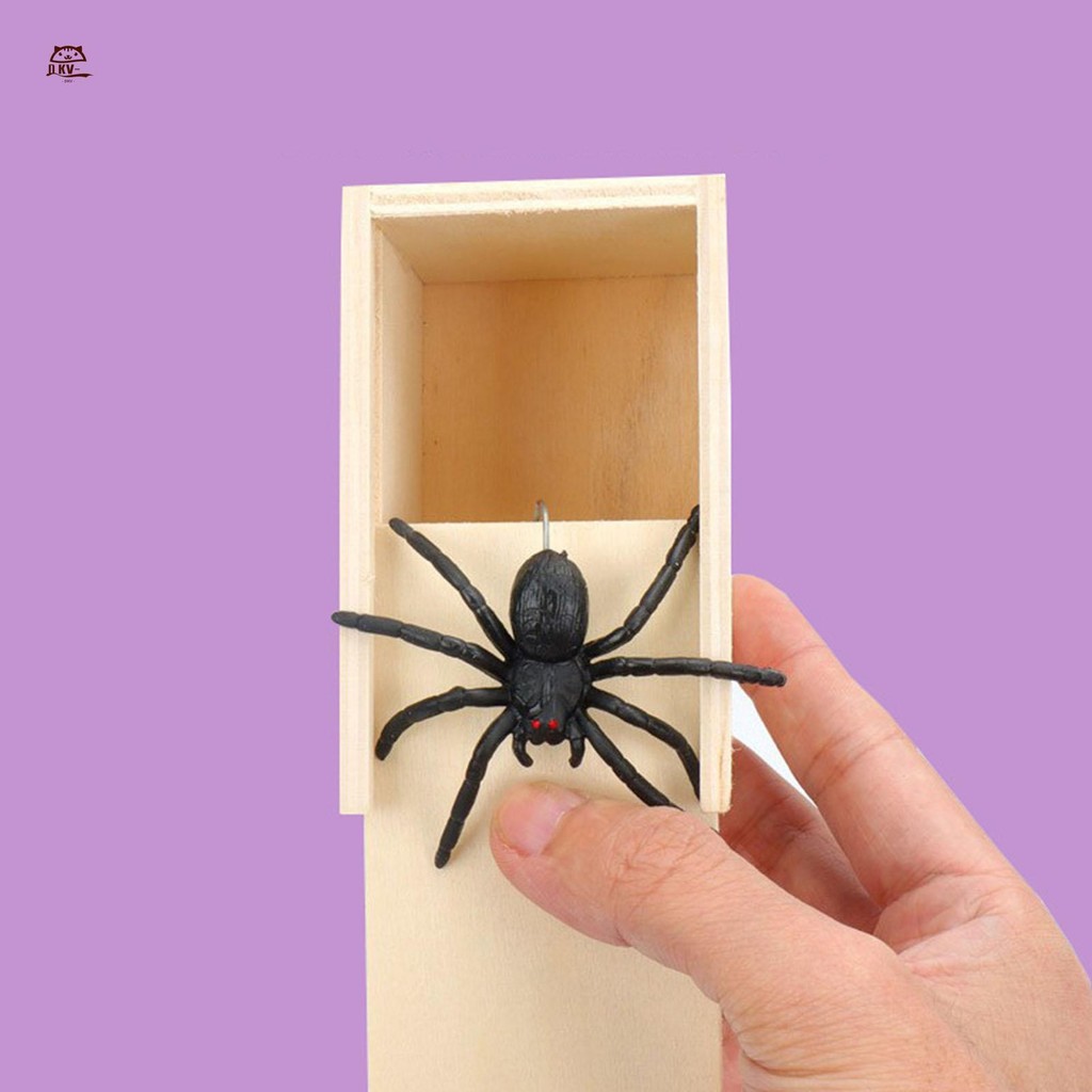 Nhện Prank Hộp Đáng Sợ Bất Ngờ Trò Đùa Hộp Halloween Pranks Đồ Chơi Quà Tặng Cho Trẻ Em Và Người Lớn