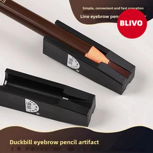 COZII Máy mài bút chì lông mày Duckbill, Dụng cụ mài bút chì lông mày loại Blade