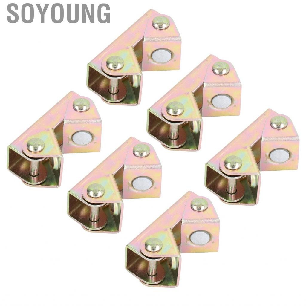 Soyoung Kẹp hàn thép không gỉ màu vàng V pad từ tính cho công việc