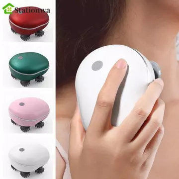 Máy mát xa đầu STATIONWA, Máy mát xa da đầu thư giãn bằng điện, Máy mát xa đầu rung nhào đa năng Máy mát xa vai / cổ / đầu