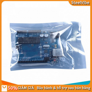 【Ready】KIT Mạch Arduino Uno R3 vi điều khiển ATmega328 Có Kèm Dây Cáp Extra I/O Pinout
