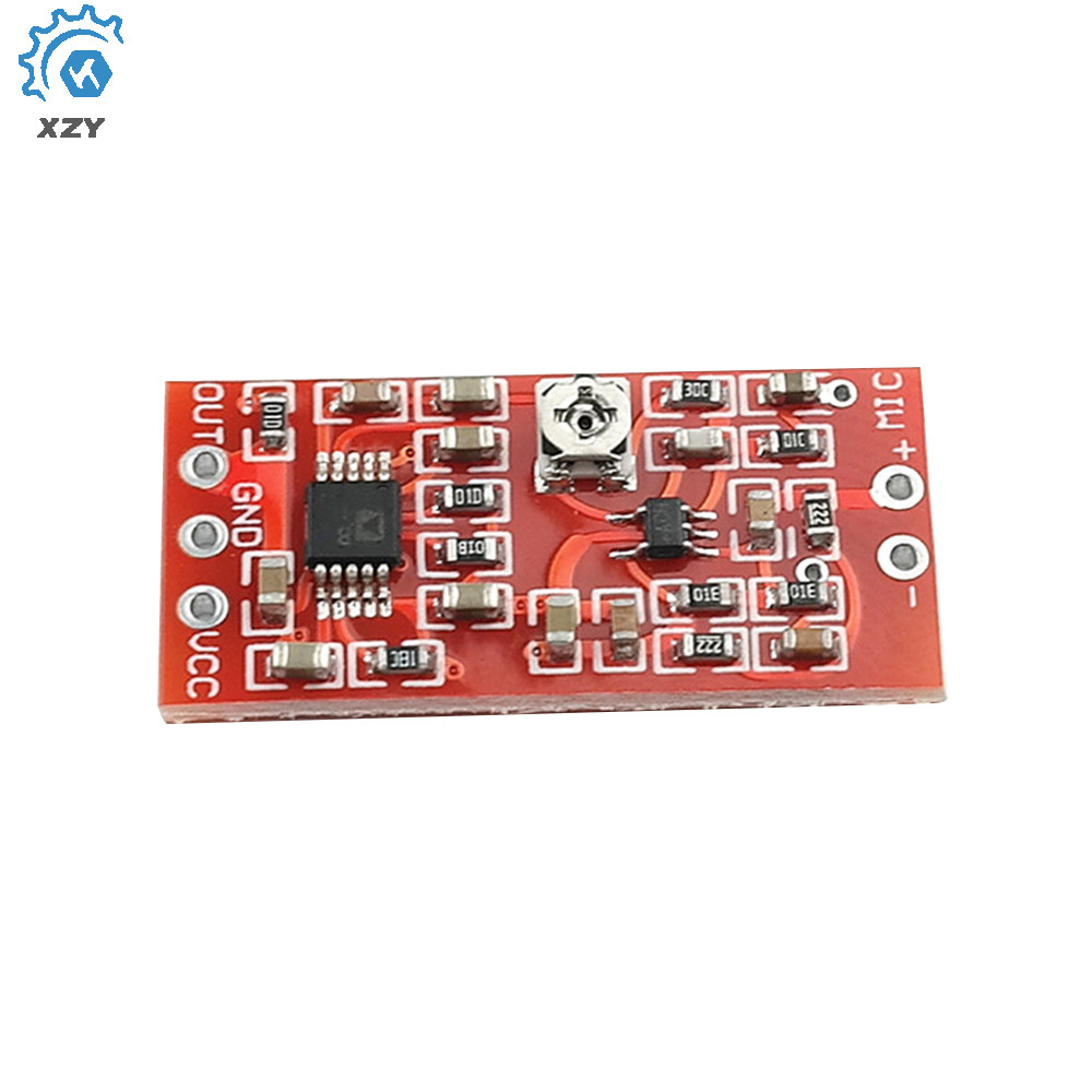 MAX4466 Mô-đun tiền khuếch đại micro Electret Mô-đun khuếch đại có thể ...