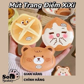 Mút trang điểm hoạ tiết bánh dễ thương, mút trang điểm XIXI
