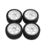 4 Lốp Cao Su 67 Mm Lốp Bánh Xe 12 Mm Lục Giác Cho Tamiya TT02 TT02B TT01 TT01ETA06 XV01 XV02 PTG-2 1 / 10 RC Racing Xe Nâng Cấp Phần