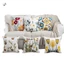 Ốp Gối Khăn Hoa Thêu - Sofa Vải Đệm Văn Phòng Đầu Giường