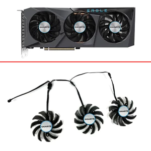 I [Quạt Làm Mát 78mm Dành Cho Gigabyte GeForce RTX 3060 3070 Chơi Game RTX 3060Ti 3070Ti Ti Eagle Quạt card video PLD08010S12HH] *