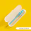 Hoạt Hình Hoạt Hình Ống Hút Silicon Có Mũ Chống Bụi Dày Ống Hút Nắp Đường Kính Lớn Có Thể Tái Chế Cho Bé Uống Nước Ống Hút Mềm Cross ZRSU