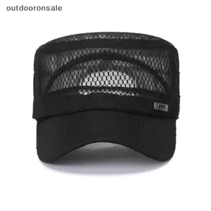 Mũ lưới Flat Top Snapba Mũ bóng chày có thể điều chỉnh Cadet Man Truer Cap FSI