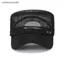 Mũ lưới Flat Top Snapba Mũ bóng chày có thể điều chỉnh Cadet Man Truer Cap FSI