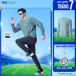 [BST THU ĐÔNG] Áo Sweater Thu Đông Nam Dài Tay HLA Sportsday – Áo dạng Hoodie Co Giãn Thoáng Khí