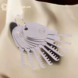 Ge 1 Bộ Dụng Cụ HUK Steelb Lo 9in1 Trọn Bộ Dụng Cụ Sửa Chữa Thép Không Gỉ Chìa Khóa nk n