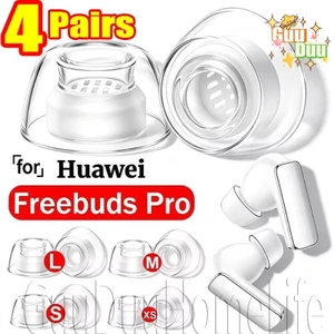 Đầu tai silicon lỏng - Đầu tai nghe thân thiện với da - dành cho Huawei FreeBuds Pro - Nắp tai nghe khử tiếng ồn - Phụ kiện thay thế tai nghe / Giao hàng miễn phí