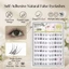 Lông Mi Giả Tự Dính Tự Nhiên D Curl 10-12mm Sợi Tổng Hợp Phong Cách Anime Mặc Hàng Ngày