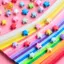 CANAMEK 210 / 540 Cái Origami Luy Star Ruy Băng Màu Dải Giấy Gấp Bộ Luy Wish Ngôi Sao Trang Trí Chúc Ngôi Sao Cho Trẻ Em (Màu Ngẫu Nhiên) CSF