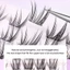 Lông mi giả Cosplay nhẹ tự nhiên - Nối dài sống động cho người mới bắt đầu
