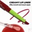 Lip Liner Lip Gloss Set Bộ trang điểm môi Lâu dài đầy màu sắc Công thức nhẹ Son bóng môi với kết thúc phát sáng cho phụ nữ Chăm sóc môi hàng ngày