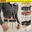 Thắt lưng đinh tán BAMBOOB, Thắt lưng da phong cách Punk Rock Star Eyelet Gothic, Thắt lưng khóa chốt đôi Hip Hop