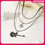 JASMINE Ngôi Sao Mặt Dây Chuyền Vintage Nelace Punk Ngôi Sao Choker Ro Cuộn Guitar Lớp Nelace Dành Cho Nữ Eboy Egirl Thanh Dự Tiệc Trang Sức JASMINE