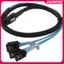 Cáp JASMINE SAS SATA Mini-SAS SFF-8087 Đến 4 Cáp SATA Mini SAS 4i SFF8087 36P Đến 4 Cáp SATA 7P 12Gbps 1 / 0.5M Dữ Liệu Ổ Cứng JASMINE