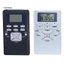 < CarFashion > Đài phát thanh kỹ thuật số HRD-102 Màn hình LCD Mini Bộ thu đài FM âm thanh nổi đa chức năng di động có tai nghe cho người già