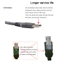 < CarFashion > Cáp USB 20 A Nam sang RJ45 tốc độ cao 18m cho máy quét mã vạch biểu tượng LS2208