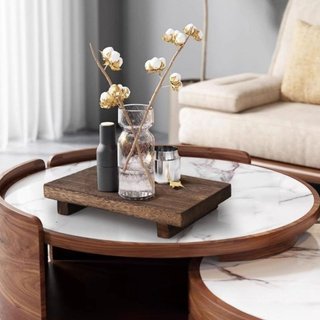 Khay Đựng Đồ Gỗ Tự Nhiên Để Bàn Cổ Điển Khay Trang Sức Nước Hoa Đa Năng Cho Phòng Ngủ