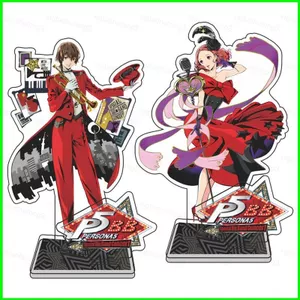 HT3 PERSONA 5 Tấm Đứng Morgana Acrylic Ký Hiệu Anime Để Bàn Trang Trí Trang Trí TH3