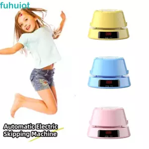 Máy nhảy dây điện FUHUIOT, Điều khiển từ xa Dây nhảy tự động có thể điều chỉnh tốc độ, Bộ đếm kỹ thuật số sạc USB Đồ chơi tập nhảy dây Máy thể thao