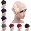 JULYHOT Nữ Hijab Turban Mũ Nữ Ung Thư Hóa Trị Tóc Mũ Đầu Khăn Quấn Bao Massivedeals