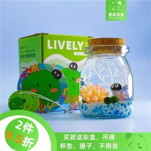 Miễn Phí Vận Chuyển Rong Biển Bóng Micro Phong Cảnh Sinh Thái Chai Thủy Canh Bóng Tảo Sáng Tạo Cây Mini Trong Nhà Chậu Cây Xanh Quà Tặng 26.3.22