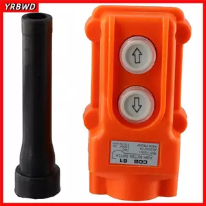 Công tắc lên xuống YRBWD, Trạm điều khiển COB61 tạm thời, Cổng nâng công tắc nút nhấn chống mưa bằng nhựa bền