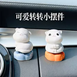 Xe Xoay Được Hoạt Hình Dễ Thương Ếch Đồ Trang Trí Cao Cấp Niche Quà Tặng Hàng Trang Trí Đồ Trang Trí Người Ảnh Hưởng