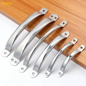 Pealike Rusts Tủ Chống Kéo Tay Cầm Tròn Bằng Thép Không Gỉ Cho Ngăn Kéo Cửa Thớt Ban Hộ Gia Đình Organizati