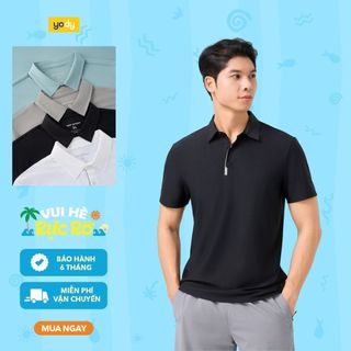 Áo Polo Nam Airycool Ép Seam Lá Cổ  YODY Chất Liệu Mát Mẻ MAPO25S026