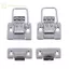 GE 2 Chiếc Thép Không Gỉ Chrome Bật Tắt Chốt Cho Hộp Ngực Ốp Lưng Vali Dụng Cụ Khóa VN