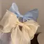 PNPIA- Phong Cách Hàn Quốc Ngọt Ngào Dễ Thương Nơ Nơ Kẹp Tóc Cho Bé Gái Sáng Satin Nơ Kẹp Tóc Barrette Kẹp Tóc Đuôi Ngựa Kẹp Mũ