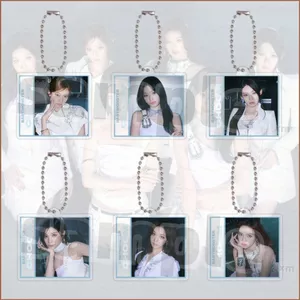 SQ11 BABYMONSTER Acrylic Móc Khóa RUKA AHYEON PHARITA Mặt Dây Chuyền Bền Cho Ba Lô Túi Charm & Chìa Khóa