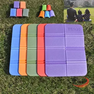 DWEL Cắm Trại Đệm Ghế Đi Biển Có Thể Gập Lại Thảm Bọt EVA Chống Thấm Nước Cắm Trại Ghế Pad