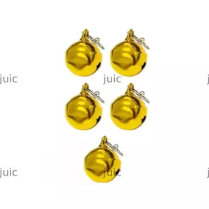 JUIC 5 Chiếc Chuông Câu Cá, Chuông Câu Cá Trượt Nhanh Báo Động, Thép Không Gỉ Dễ Dàng Lắp Đặt Chuông Cần Câu Lớn Để Câu Cá Đêm Và Câu Cá Trên Băng Nhắc Nháy