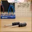 POWER Precision 6 Chiếc Tua Vít Mini Chống Trơn Trượt Tay Cầm Công Thái Học Trục Chống Rỉ Sét Cho Điện Thoại PC Điện Tử Sửa Chữa.