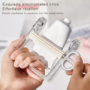 Máy ép kem đánh răng gia đình Phụ kiện phòng tắm Hộp đựng kem đánh răng Dụng cụ sắp xếp Thuốc nhuộm tóc Mỹ phẩm Máy ép sáng tạo Không lãng phí