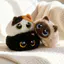 Spike Price Chubby Series Búp bê mèo dễ thương Chữa bệnh Giải nén Pinching Sanhua Cat Doll Quà tặng