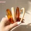 HFSHY Bohemian 4 Vòng Tay Nhựa Acrylic Mờ Màu Xanh Dương Vòng Tay Không Phai Màu Hoàn Hảo Cho Mùa Hè Đi Biển Kỳ Nghỉ Chuyến Đi VN