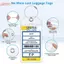 HFSHY Clear PVC Cruise Hành Lý Thẻ 5 Cái Dọc Chống Thấm Nước Thẻ ID Cho Du Lịch Quà Tặng VN